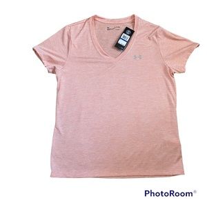 NWT Women’s Under Armour Heatgear Loose V Neck Top Size XL
